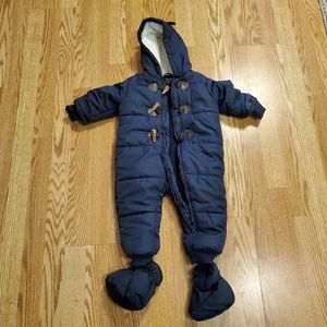 Blue boys snow suit